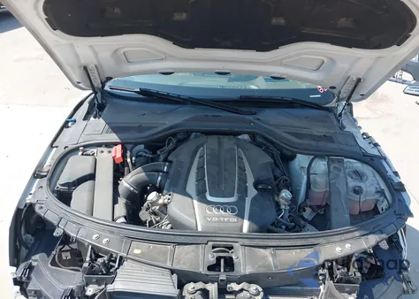 2017 Audi A8 L 4.0T Sport from USA, damaged, VIN WAU43AFD3HN007416